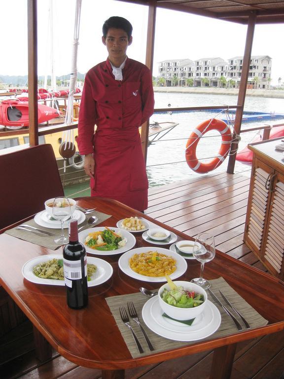 Life Heritage Resort - Ha Long Bay Cruises ها لونغ المطعم الصورة